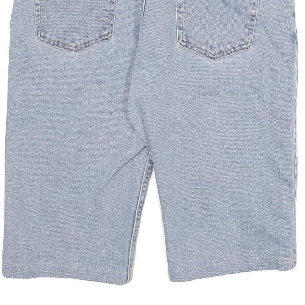 DICKIES Mens Light Blue Denim Casual Shorts L W32 Classic Fit Workwear