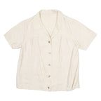 Womens Plain Shirt Brown S