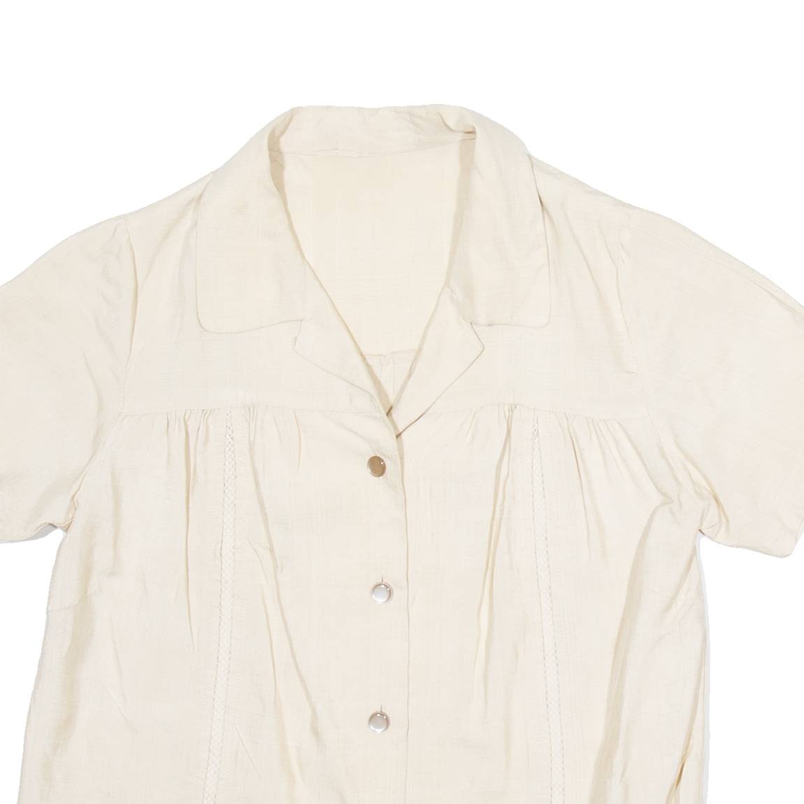 Womens Plain Shirt Brown S