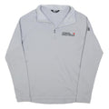 THE NORTH FACE Womens White Lightweight Jacket L Polyester Blend Zip Ideal