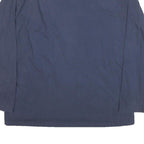NAUTICA Mens Blue Long Sleeve Crew Neck T-Shirt XL Cotton Blend Classic