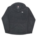 THE NORTH FACE Womens Black Plain Jumper 1/4 Zip Knit XL Fleece Outdoor Layer
