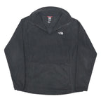 THE NORTH FACE Womens Black Plain Jumper 1/4 Zip Knit XL Fleece Outdoor Layer