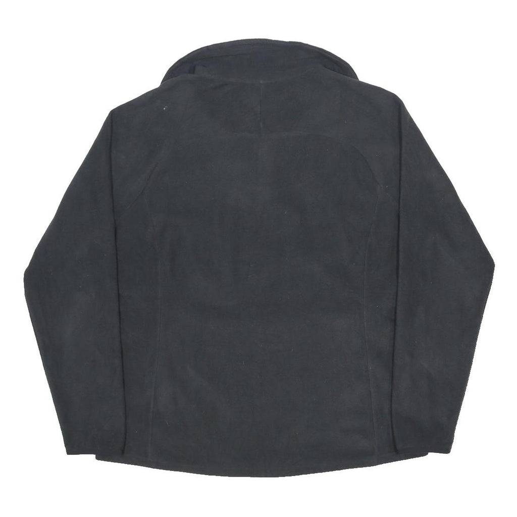THE NORTH FACE Womens Black Plain Jumper 1/4 Zip Knit XL Fleece Outdoor Layer