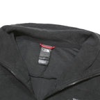 THE NORTH FACE Womens Black Plain Jumper 1/4 Zip Knit XL Fleece Outdoor Layer