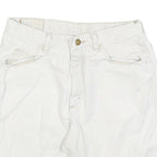 WRANGLER Womens Shorts White Casual S W28 Stylish Cotton Blend