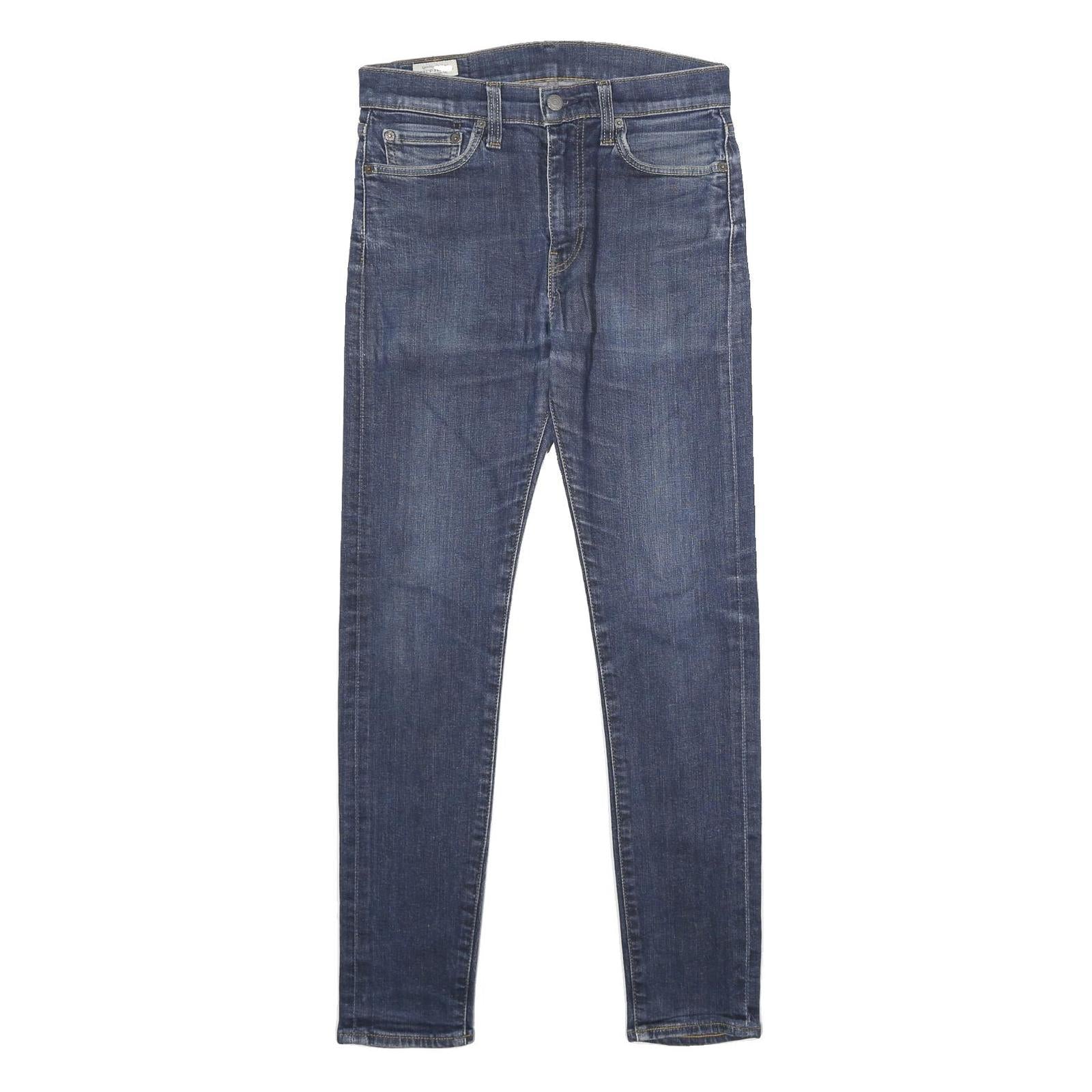 LEVI'S 510 BIG E Mens Jeans Blue Slim Skinny Denim Medium W31 L32 Vintage