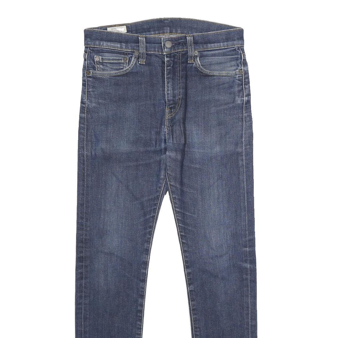 LEVI'S 510 BIG E Mens Jeans Blue Slim Skinny Denim Medium W31 L32 Vintage