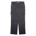 DICKIES Cargo Womens Trousers Grey Regular Straight W30 L30