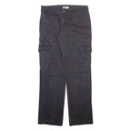 DICKIES Cargo Womens Trousers Grey Regular Straight W30 L30