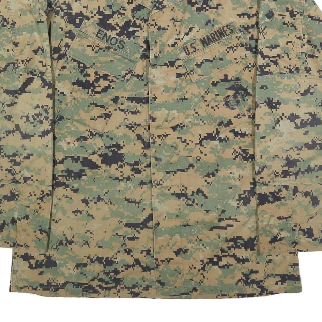 PROPPER INTERNATIONAL Mens Green Camouflage Military Jacket M Cotton Blend