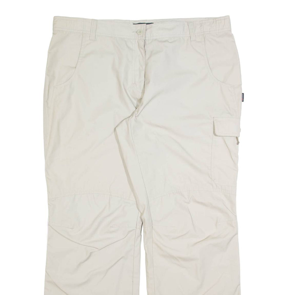 BERGHAUS Outdoor Womens Trousers Beige Relaxed Bootcut W38 L31