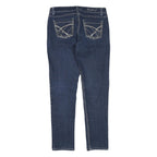 CHRISTOPHER J Womens Jeans Blue Regular Straight Denim Medium W32 L30 Stylish