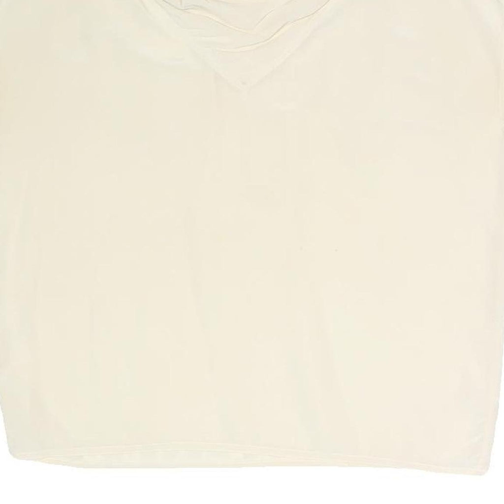 MAX MARA Womens Cream Blouse Sleeveless Cowl Neck Plain M Lightweight