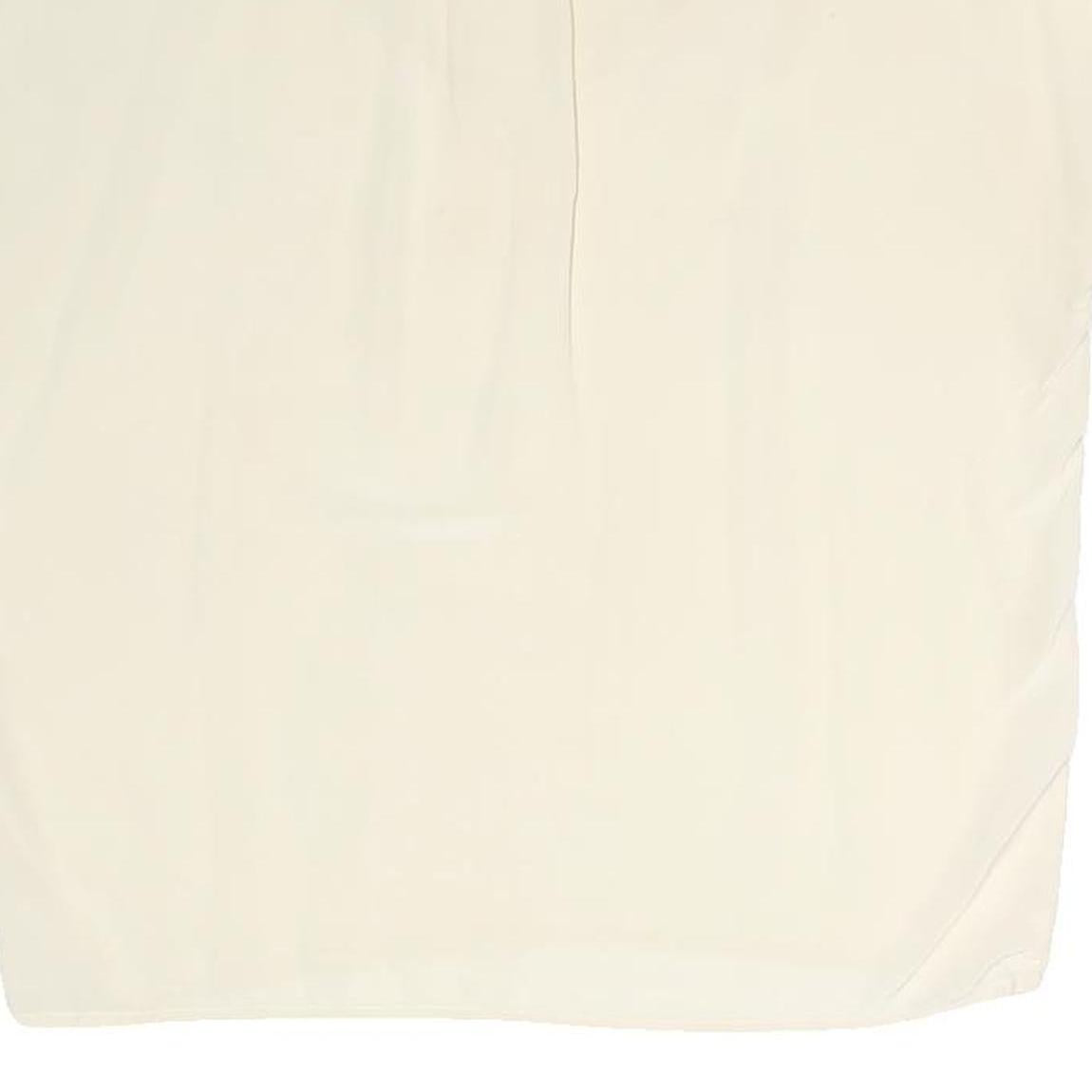 MAX MARA Womens Cream Blouse Sleeveless Cowl Neck Plain M Lightweight