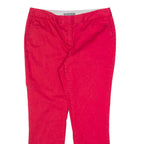 LAURA ASHLEY Chino Womens Trousers Pink Slim Tapered W32 L26