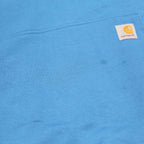 CARHARTT Mens Blue Pullover Hoodie XL Cotton Blend Casual Sweatshirt