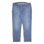LEVI'S 514 Classic Mens Jeans Blue Classic Straight Denim Medium W38 L30 Zip