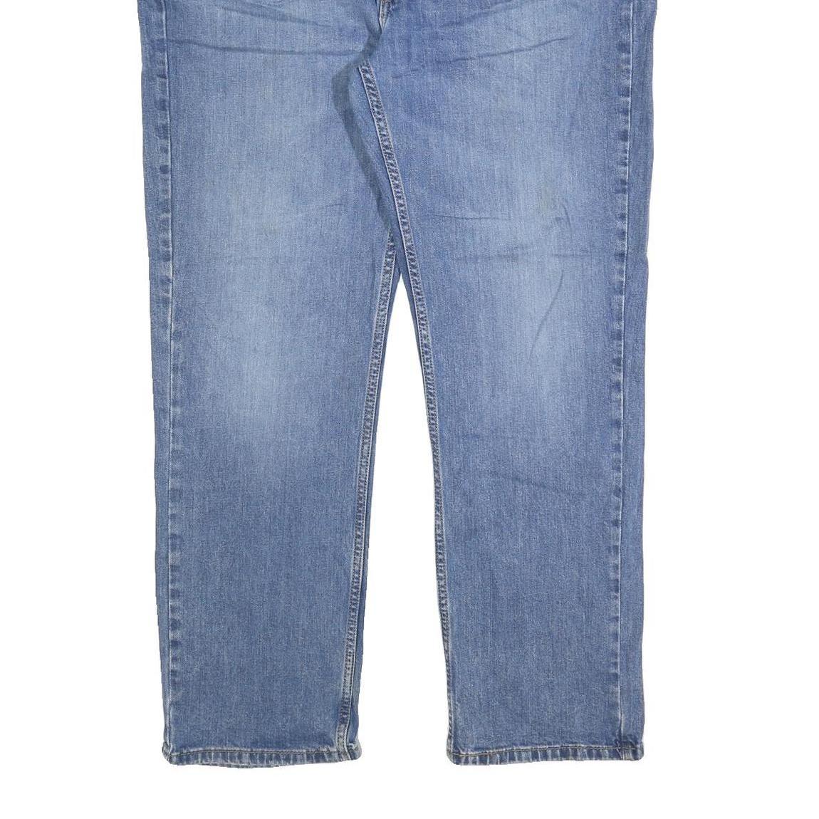 LEVI'S 514 Classic Mens Jeans Blue Classic Straight Denim Medium W38 L30 Zip