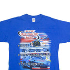 GILDAN Nascar Winston Cup 2003 Mens T-Shirt Blue USA XL