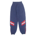 MARKA SPORTS Mens Track Pants Blue Tapered XS W23 L28
