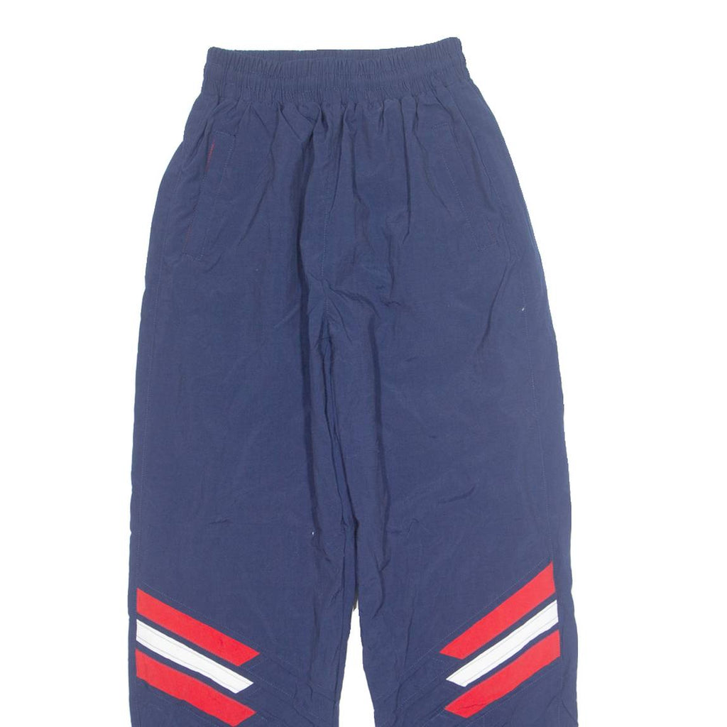 MARKA SPORTS Mens Track Pants Blue Tapered XS W23 L28