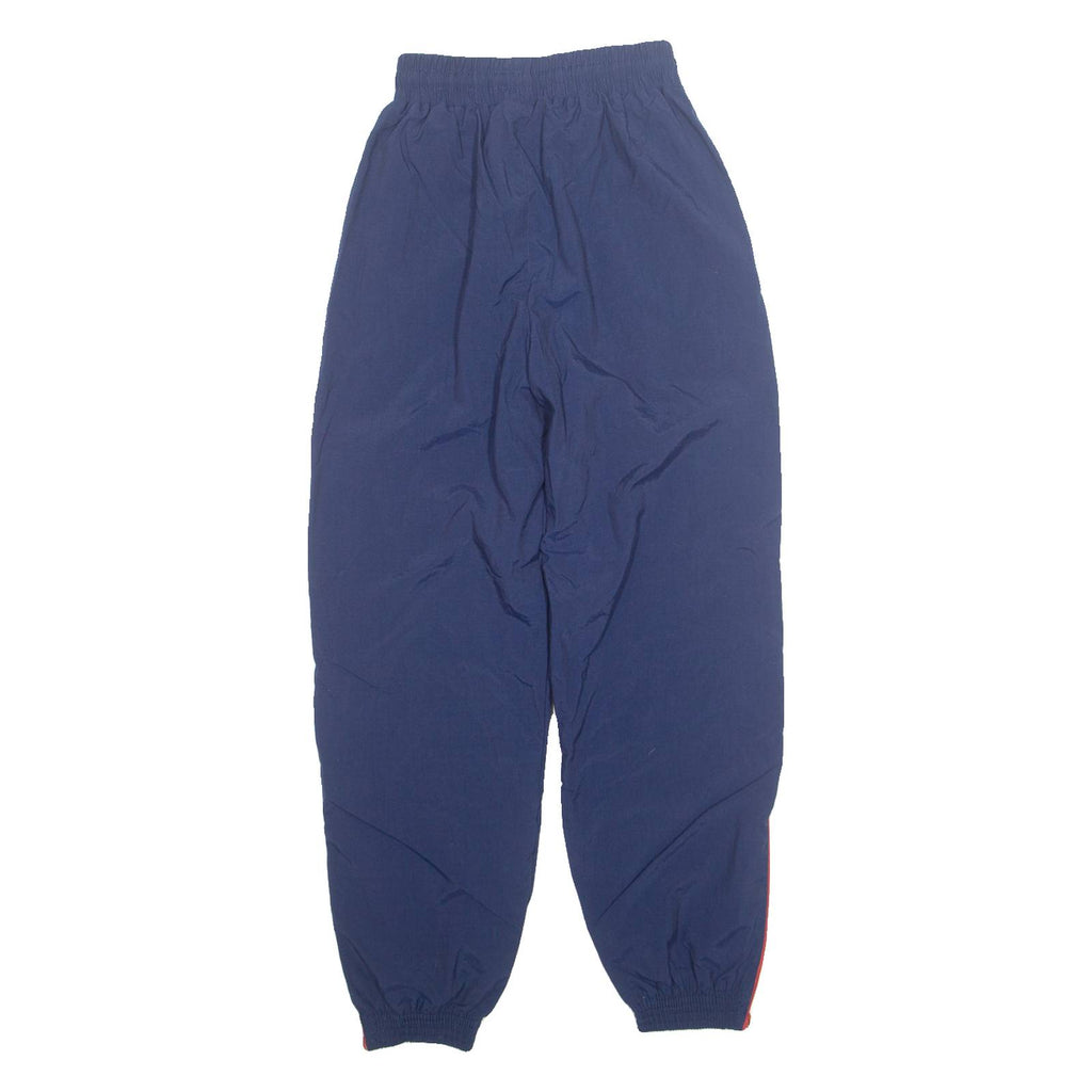 MARKA SPORTS Mens Track Pants Blue Tapered XS W23 L28