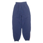 MARKA SPORTS Mens Track Pants Blue Tapered XS W23 L28