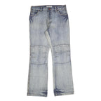 CLOCKHOUSE Mens Regular Blue Denim Jeans W34 L34 Zip Closure Classic Pockets