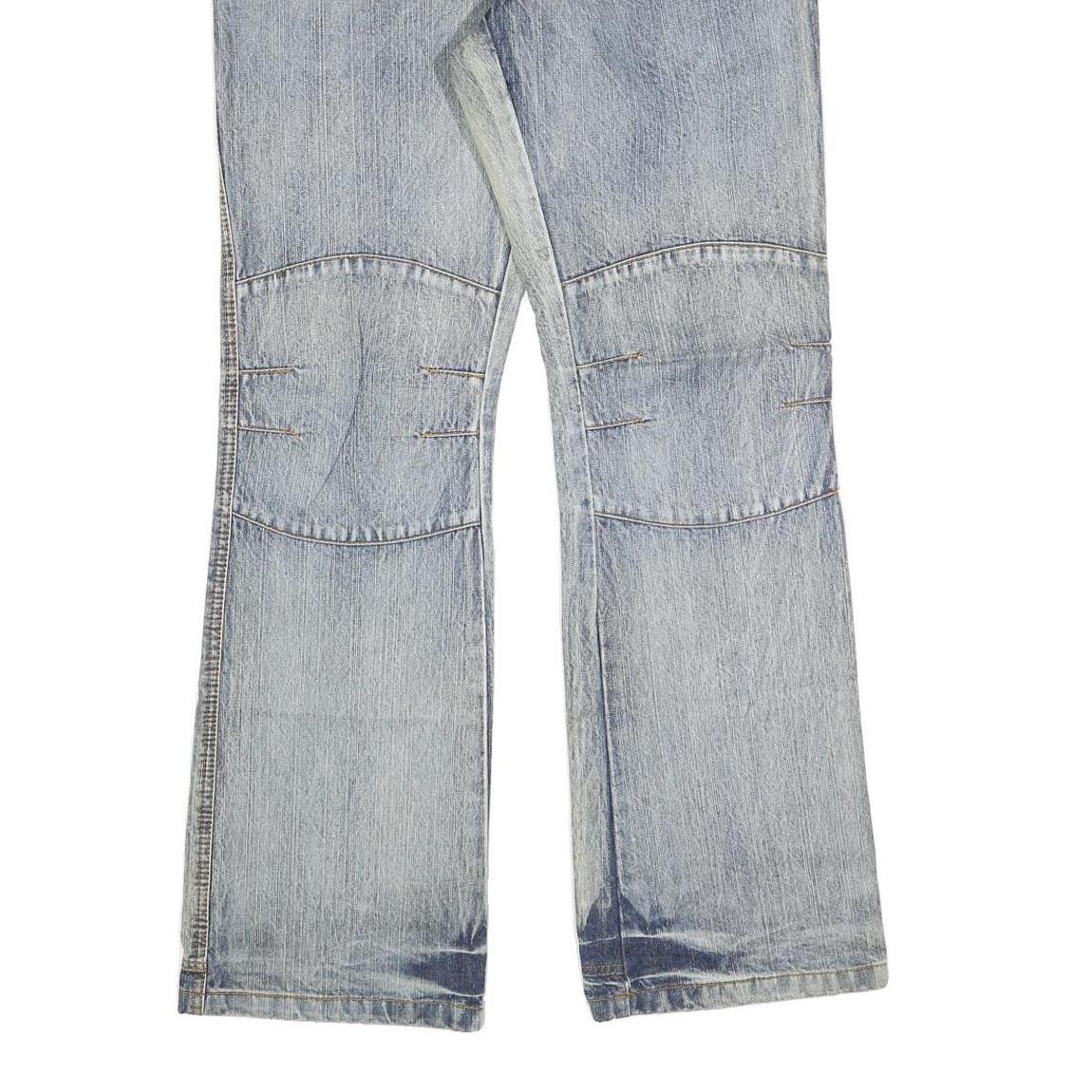 CLOCKHOUSE Mens Regular Blue Denim Jeans W34 L34 Zip Closure Classic Pockets