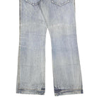 CLOCKHOUSE Mens Regular Blue Denim Jeans W34 L34 Zip Closure Classic Pockets