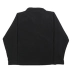 WOOLRICH Womens Black Jacket L Polyester Plain Zip Casual Outdoor Lightweight