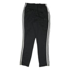 ADIDAS Mens Joggers Black & White Slim Straight L W28 L28 Comfortable Sportswear