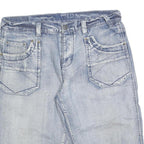 SOUTHERN Mens Shorts Blue Casual L W36 Cotton Blend Lightweight Stylish