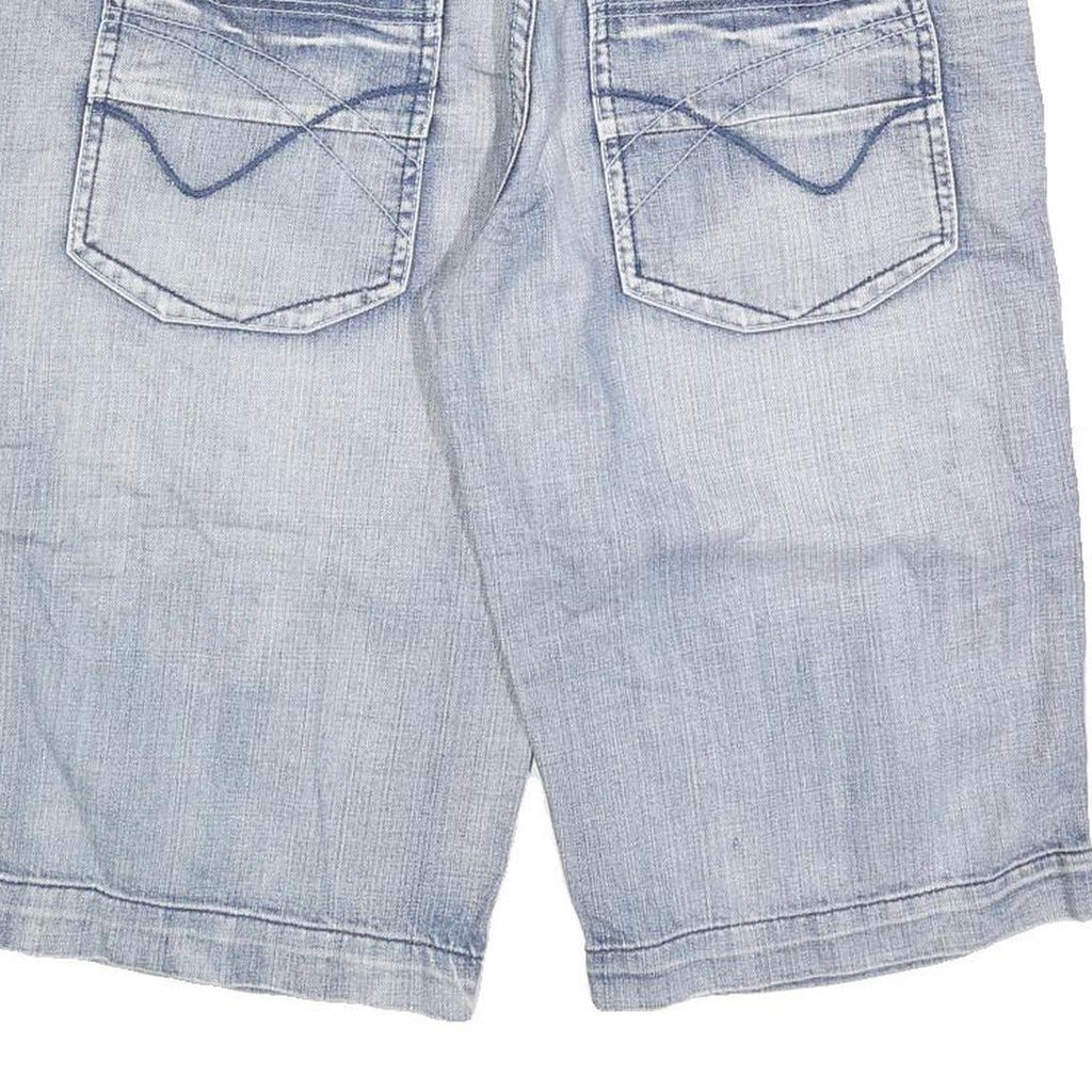 SOUTHERN Mens Shorts Blue Casual L W36 Cotton Blend Lightweight Stylish