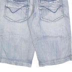 SOUTHERN Mens Shorts Blue Casual L W36 Cotton Blend Lightweight Stylish