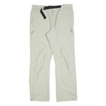 TRESPASS Mens Regular Beige Trousers W32 L30 Outdoor Zip Pockets Comfort