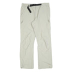 TRESPASS Mens Regular Beige Trousers W32 L30 Outdoor Zip Pockets Comfort