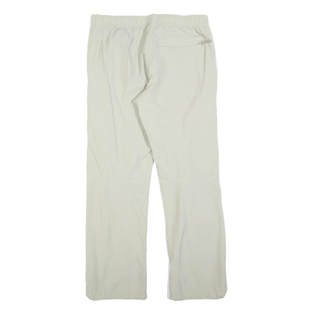 TRESPASS Mens Regular Beige Trousers W32 L30 Outdoor Zip Pockets Comfort