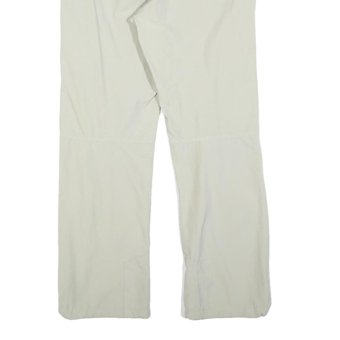 TRESPASS Mens Regular Beige Trousers W32 L30 Outdoor Zip Pockets Comfort