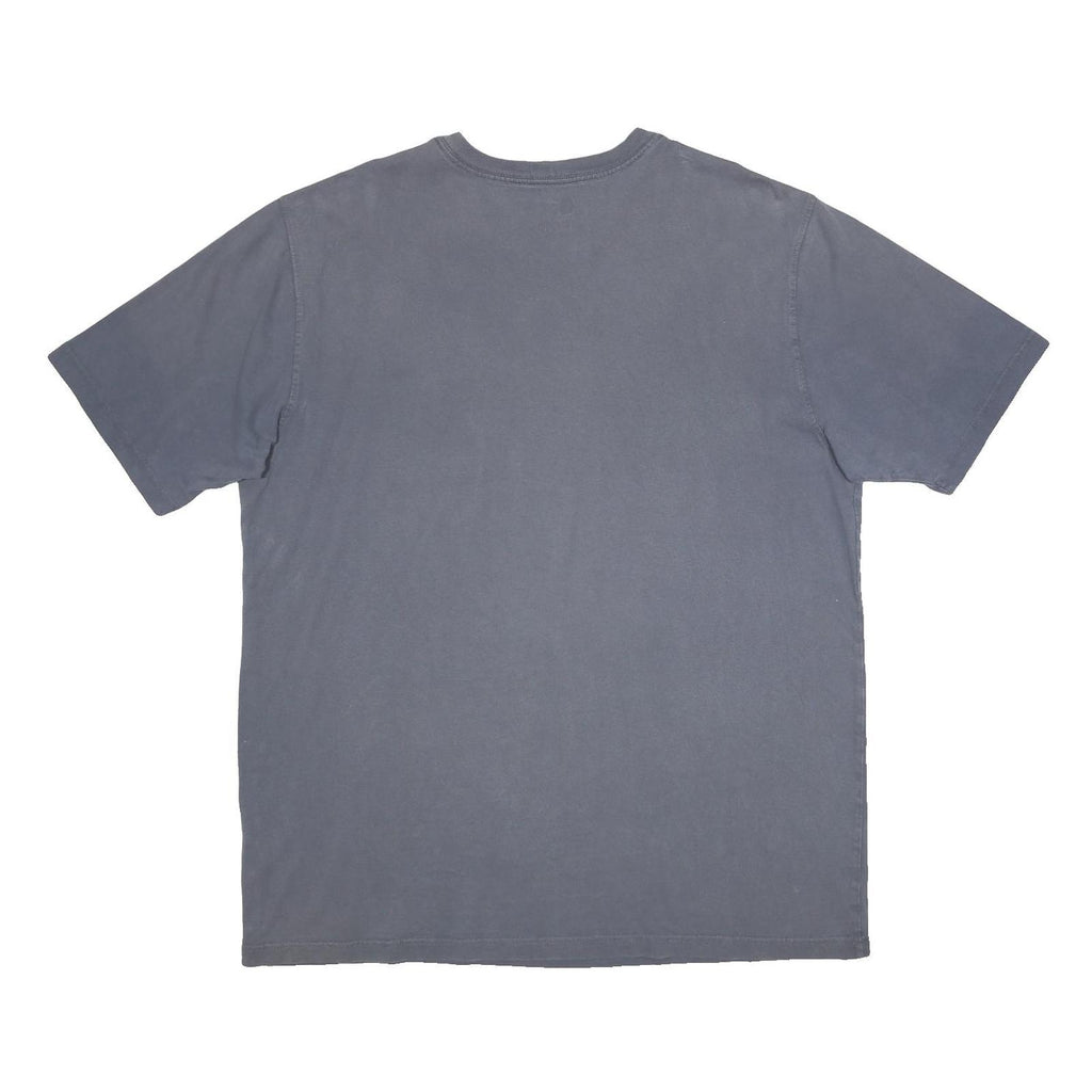 CARHARTT Mens Blue Pocket T-Shirt XL Short Sleeve Crew Neck Cotton Blend