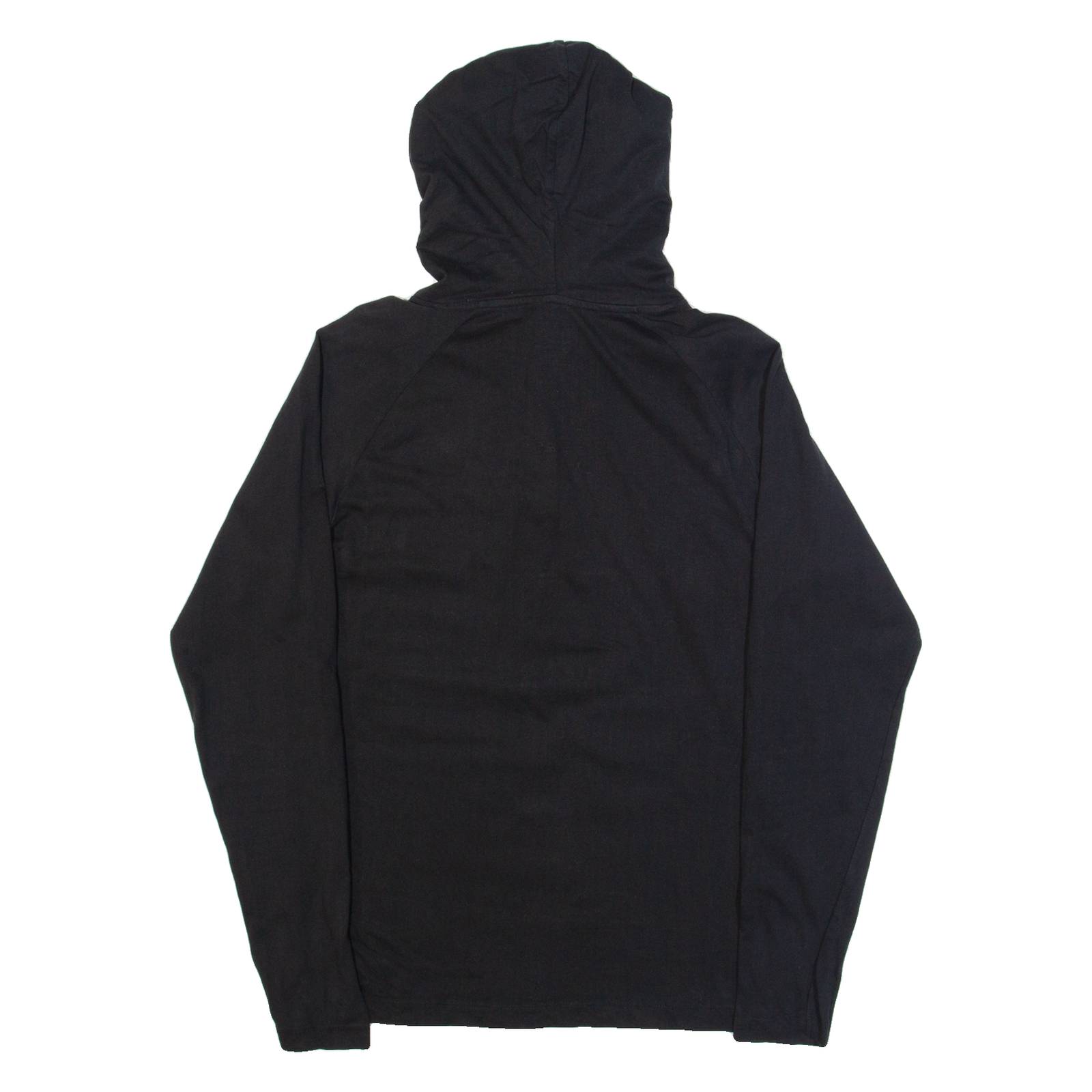 ORIGINAL PENGUIN Lightweight Mens Black Hoodie L