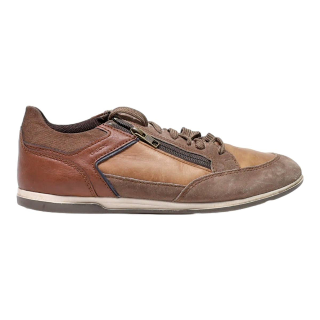 GEOX Sneaker Trainers Brown Synthetic Mens UK 7