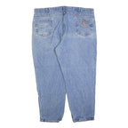 CARHARTT Mens Jeans Blue Regular Straight Denim Light W48 L30 Casual Workwear