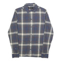 ALL SAINTS Mens Blue & White Check Shirt XS Classic Cotton Casual