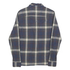 ALL SAINTS Mens Blue & White Check Shirt XS Classic Cotton Casual