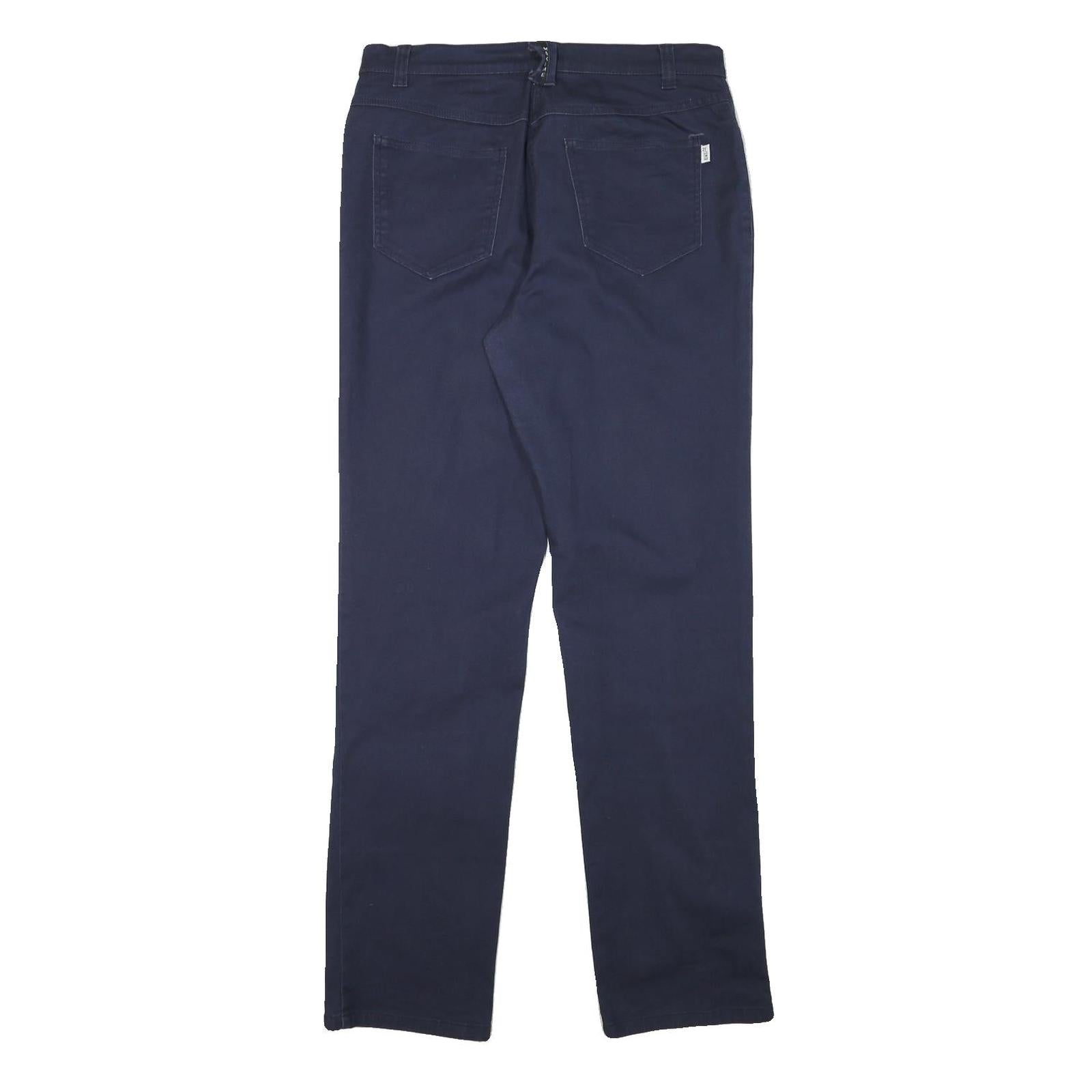 MAXI ME Womens Jeans Blue Regular Straight Denim W31 L32 Zip Closure Cotton