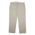 CARHARTT Mens Beige Cotton Relaxed Straight Trousers W40 L30 Workwear Durable