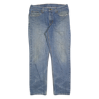CARHARTT Mens Jeans Blue Regular Straight Denim Medium W33 L30 Classic Workwear