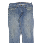 CARHARTT Mens Jeans Blue Regular Straight Denim Medium W33 L30 Classic Workwear
